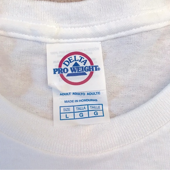 The Humane Society Pet Lover Graphic Tee Adult Large White Dog Cat Adopt Love - Picture 4 of 8